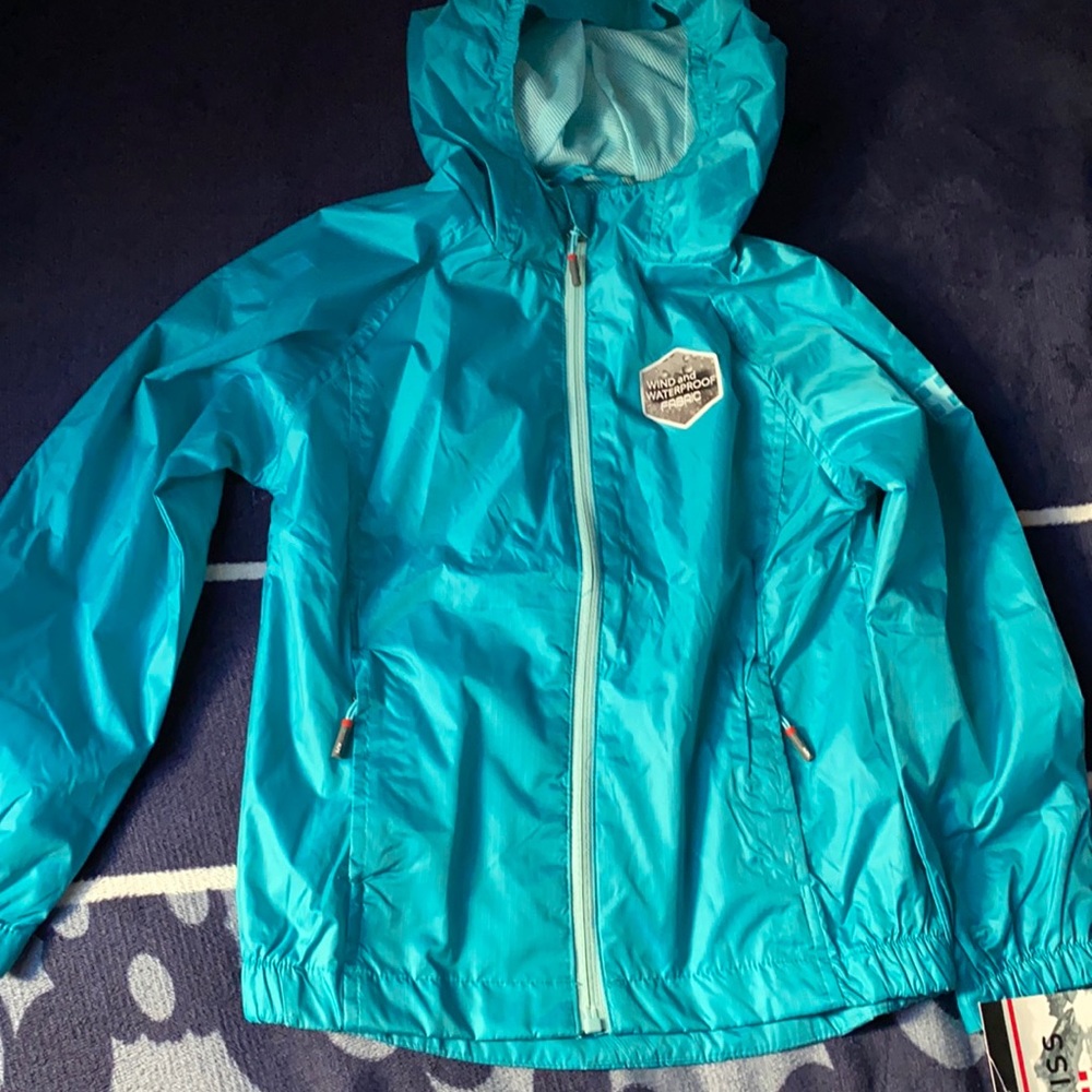 Girls waterproof jacket